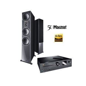 Magnat Stereo Hi-Res Πακέτο με MC 400 Stereo Network/CD/DAB/FM Receiver και Ηχεία Δαπέδου Signature 507