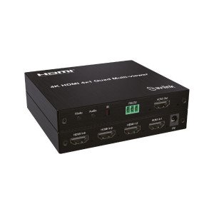 AvLink HDMV-41 4K HDMI Multi-viewer 4x1