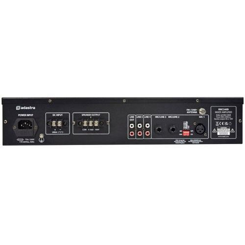 Adastra RMC240D Μίκτης-Ενισχυτής 100V με CD, DAB+, BT και mp3 Player