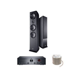 Πακέτο Stereo Hi-Fi με Ενισχυτή Magnat MA 700, Ηχεία HECO Victa Elite 702 Black και Καλώδιο Oehlbach Πακέτο Stereo Hi-Fi με Ενισχυτή Magnat MA 700, Ηχεία HECO Victa Elite 702 Black και Καλώδιο Oehlbach