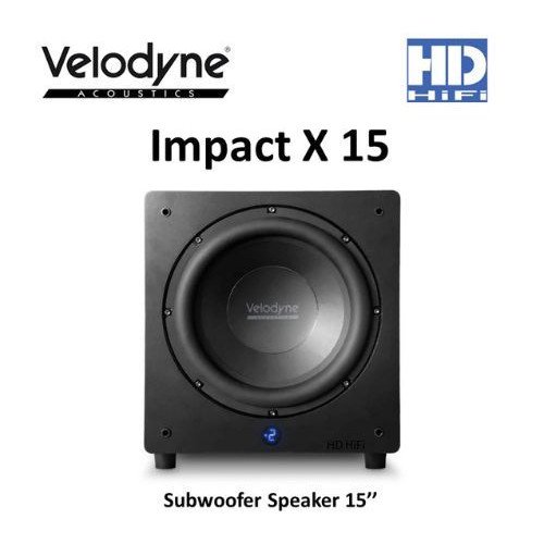 Velodyne Acoustics Impact X15 Active Subwoofer 15'' Black