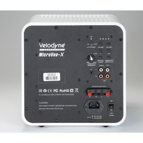 Velodyne Acoustics MicroVee X Active Subwoofer 6,5'' White
