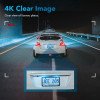 AutoSky ADC-888 4K Dash/Rear Κάμερα Αυτοκινήτου WiFi & GPS