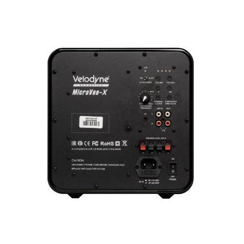 Velodyne Acoustics MicroVee X Active Subwoofer 6,5'' Black Gloss