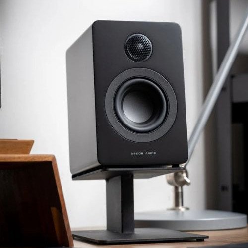 Argon Audio DESKTOP STANDS Επιτραπέζιες Βάσεις Ηχείων Black (Ζεύγος)