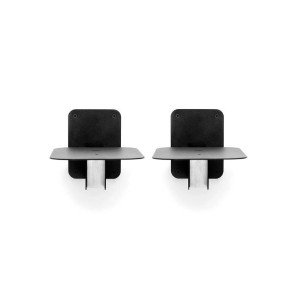 Argon Audio STATIV WALL Βάσεις Ηχείων Τοίχου Black (Ζεύγος)