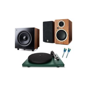 Argon Audio Ολοκληρωμένο Σύστημα Ήχου Hi-Fi 2.1 με Πικάπ Walnut