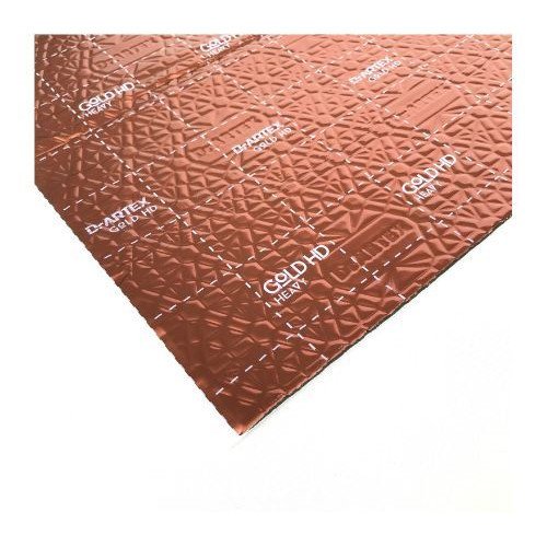 DrArtex Earth (2.6mm) Gold HD (Heavy) Αντικραδασμικά Φύλλα Αυτοκινήτου 750x500x2,6mm / 3 τ.μ. (8 Τεμάχια)