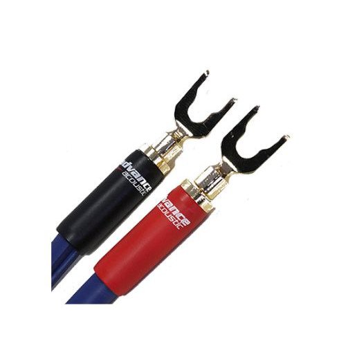 Advance Paris ACS 97 Διχάλες (Forks) για Καλώδια Ηχείων 2 red + 2 black (4 Τεμάχια)