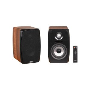 Advance Paris ZENEO ZX Ενεργά Ηχεία Βιβλιοθήκης με Bluetooth Walnut (Ζεύγος)