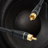 Oehlbach Sub Link Καλώδιο Subwoofer RCA - RCA 5 m Black