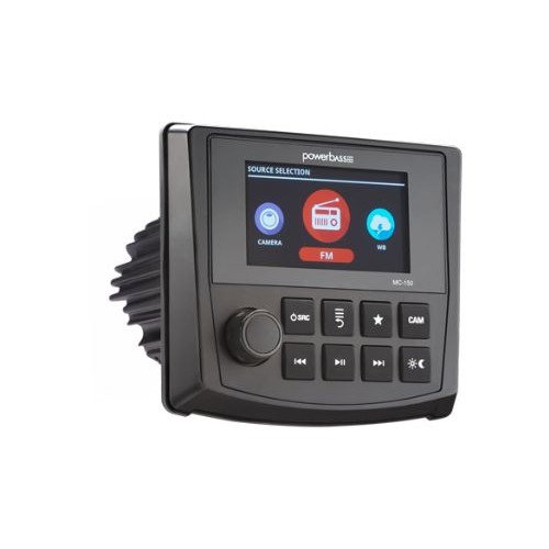 Powerbass MC-150 Ψηφιακό Media Center Σκάφους (Marine) με Bluetooth & Dual Zone