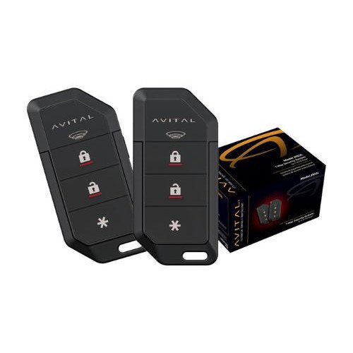 Avital 3103LX Συναγερμός Αυτοκινήτου 1-Way με 2 Χειριστήρια - Χωρίς Σειρήνα