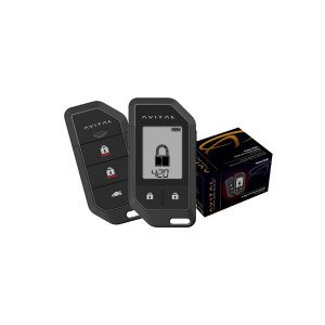 Avital 3308L Συναγερμός Αυτοκινήτου 2-Way με 2 Χειριστήρια