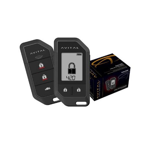Avital 3308L Συναγερμός Αυτοκινήτου 2-Way με 2 Χειριστήρια
