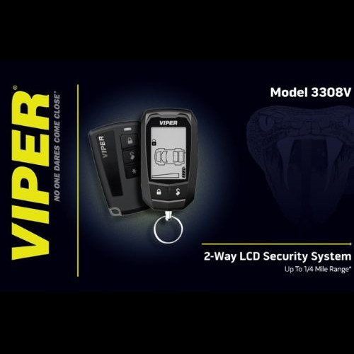 VIPER 3308V Συναγερμός Αυτοκινήτου 2-Way με 2 Χειριστήρια