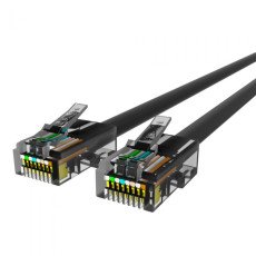 BELKIN A3L981bt05MBKHS CABLE, CAT6, STP, RJ45M/M, 5M, BLK, PATCH, SNAGLESS