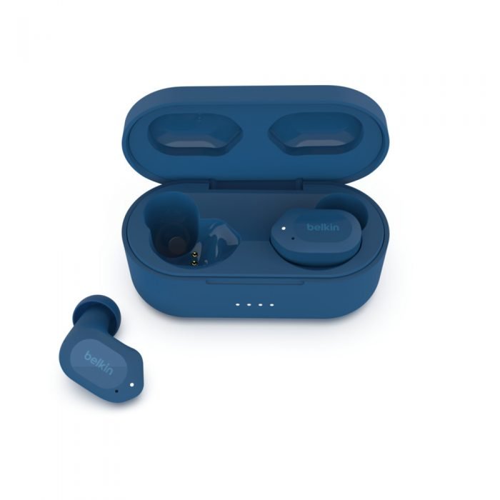 BELKIN AUC005btBL SOUNDFORM PLAY TRUE WIRELESS EARBUDS BLUE