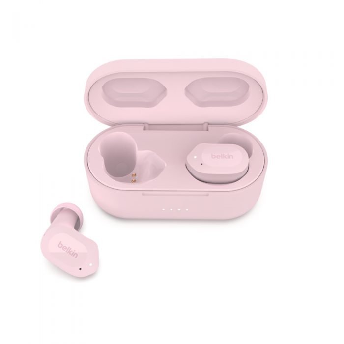 BELKIN AUC005btPK SOUNDFORM PLAY TRUE WIRELESS EARBUDS PINK