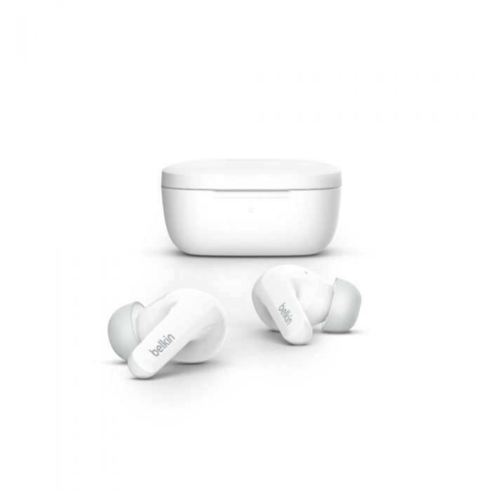 BELKIN AUC006BTWH SOUNDFORM Flow - True Wireless Earbuds,  White