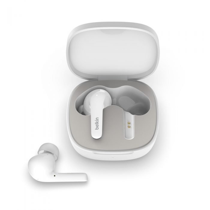 BELKIN AUC006BTWH SOUNDFORM Flow - True Wireless Earbuds,  White