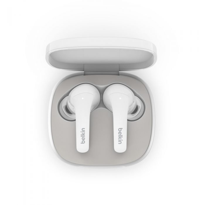 BELKIN AUC006BTWH SOUNDFORM Flow - True Wireless Earbuds,  White