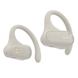 BELKIN AUC013CTSA SOUNDFORM CLEARFIT OPEN-EAR WIRELESS EARBUDS, SAND
