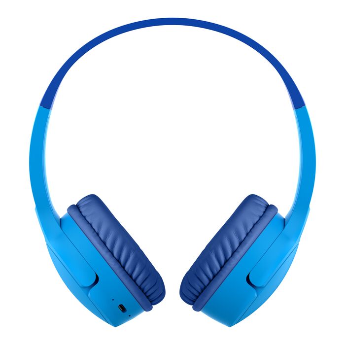 BELKIN AUD002btBLV3 SOUNDFORM KIDS HEADPHONES USB-C,  BLUE
