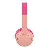 BELKIN AUD002btPKV3 SOUNDFORM KIDS HEADPHONES USB-C,  PINK