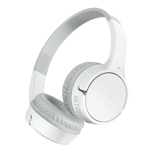 BELKIN AUD002btWTV3 SOUNDFORM KIDS HEADPHONES USB-C,  WHITE