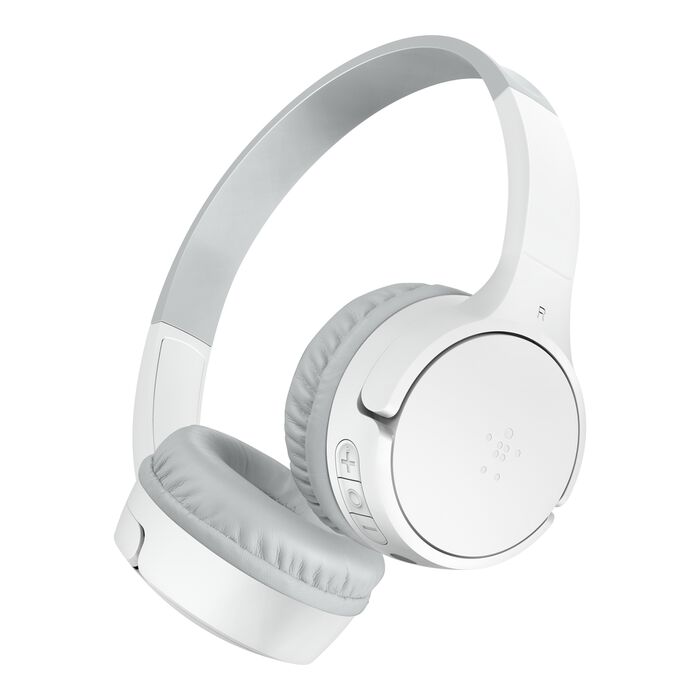 BELKIN AUD002btWTV3 SOUNDFORM KIDS HEADPHONES USB-C,  WHITE