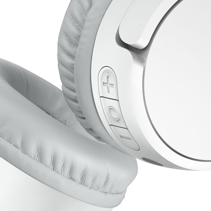 BELKIN AUD002btWTV3 SOUNDFORM KIDS HEADPHONES USB-C,  WHITE