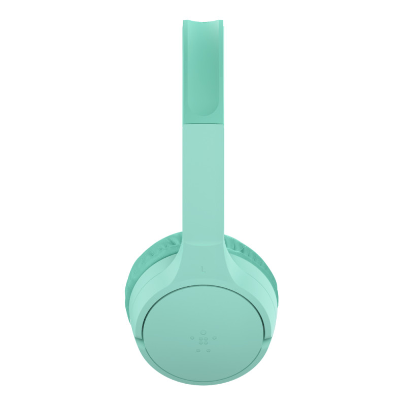 BELKIN AUD002hqMNV3 SOUNDFORM KIDS HEADPHONES USB-C,  MINT