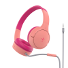 BELKIN AUD004btPK SOUNDFORM KIDS Wired Headphones,  Pink