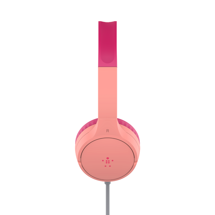 BELKIN AUD004btPK SOUNDFORM KIDS Wired Headphones,  Pink
