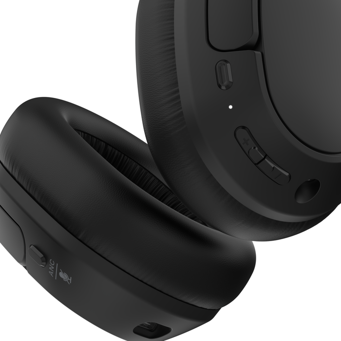BELKIN AUD008hqBK SOUNDFORM ISOLATE ANC Noise Cancelling Headphone,  BLACK