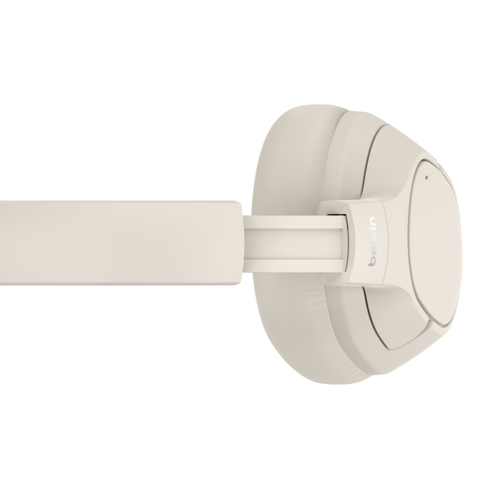 BELKIN AUD008hqSA SOUNDFORM ISOLATE ANC Noise Cancelling Headphones,  SAND
