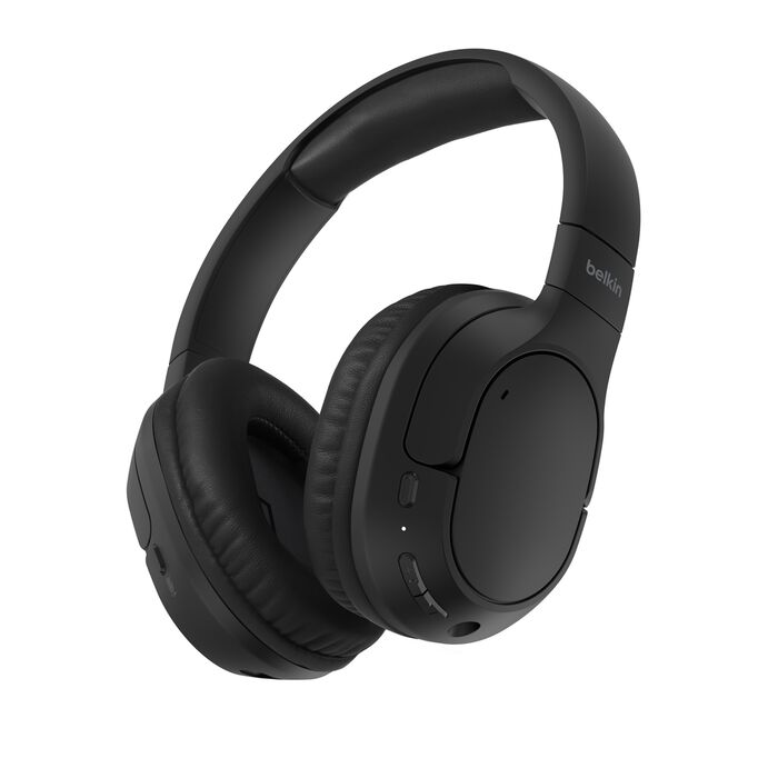 BELKIN AUD009hqBK SOUNDFORM SURROUND ENC Wireless Headphones,  BLACK