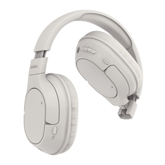 BELKIN AUD009hqSA SOUNDFORM SURROUND ENC Wireless Headphones,  SAND
