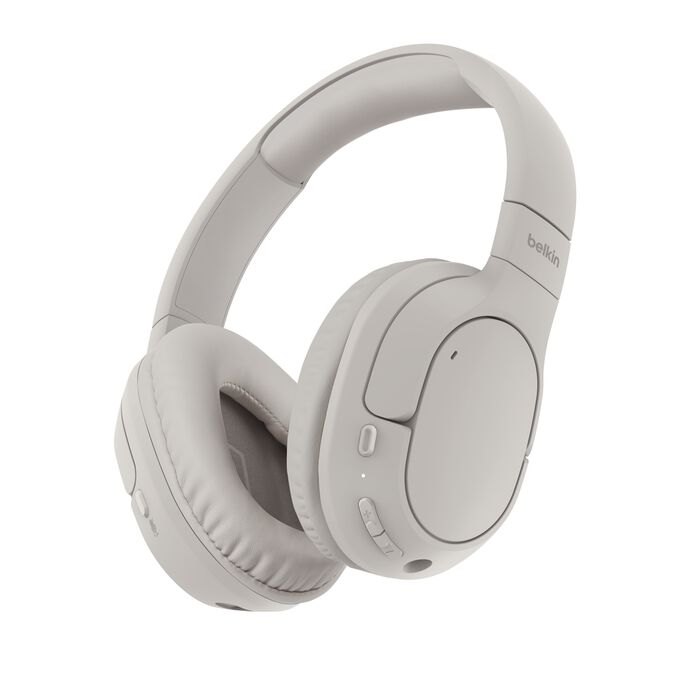 BELKIN AUD009hqSA SOUNDFORM SURROUND ENC Wireless Headphones,  SAND