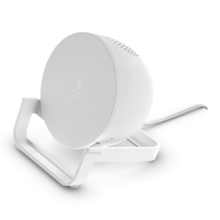 BELKIN AUF001VFWH Wireless Charger + Bluetooth Speaker , WHITE BELKIN AUF001VFWH Wireless Charger + Bluetooth Speaker , WHITE