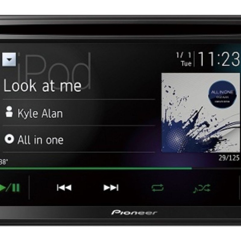 PIONEER AVH-A3200DAB Multimedia 2-DIN 6, 2" screen/DVD/BT/DAB+/Weblink/iPhone