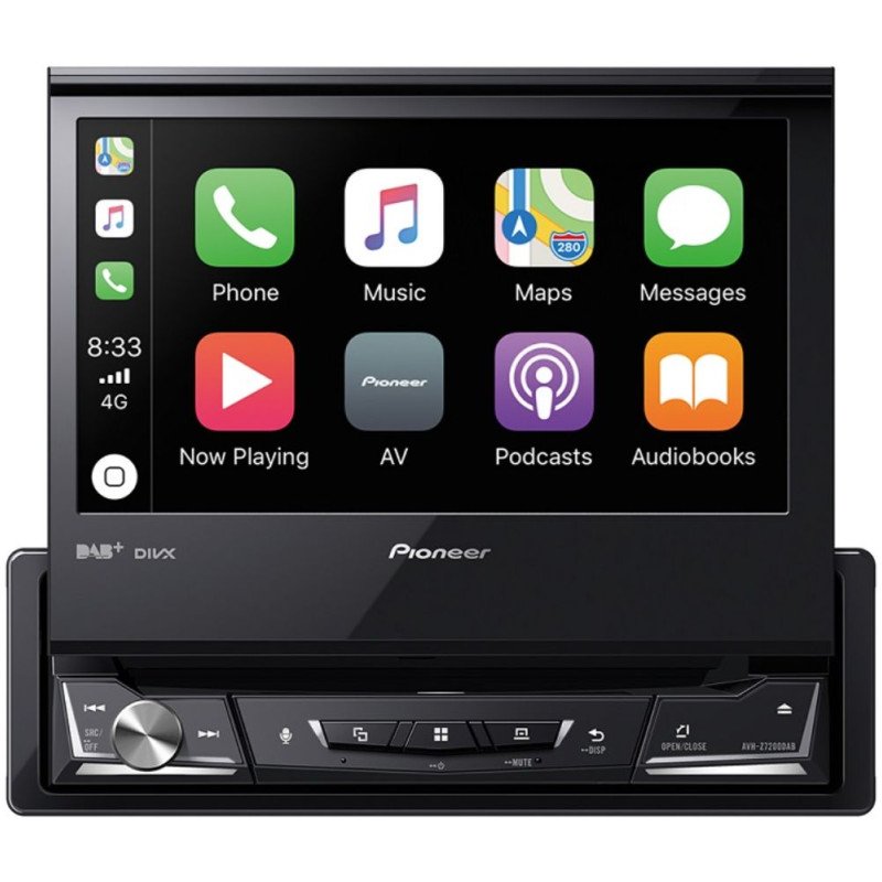 PIONEER AVH-Z7200DAB Multimedia 2-DIN 7" slide out/DVD/BT/DAB+/CarPlay-AndroidAuto PIONEER AVH-Z7200DAB Multimedia 2-DIN 7" slide out/DVD/BT/DAB+/CarPlay-AndroidAuto