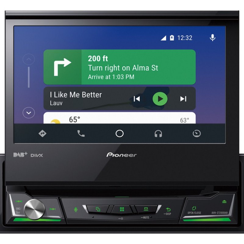 PIONEER AVH-Z7200DAB Multimedia 2-DIN 7" slide out/DVD/BT/DAB+/CarPlay-AndroidAuto PIONEER AVH-Z7200DAB Multimedia 2-DIN 7" slide out/DVD/BT/DAB+/CarPlay-AndroidAuto