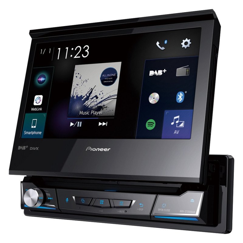PIONEER AVH-Z7200DAB Multimedia 2-DIN 7" slide out/DVD/BT/DAB+/CarPlay-AndroidAuto PIONEER AVH-Z7200DAB Multimedia 2-DIN 7" slide out/DVD/BT/DAB+/CarPlay-AndroidAuto