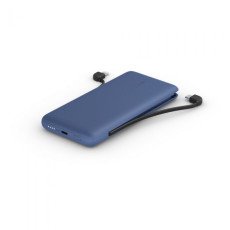 BELKIN BPB006btBLU 10K POWER BANK,  18W PD,  With integrated cables,  BLUE