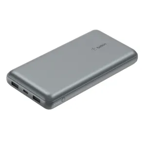 BELKIN BPB012btGY 20K POWER BANK,  USB-A & C 15W,  SPACE GREY