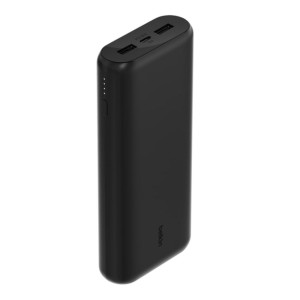 BELKIN BPB014BTBK 20K Compact POWER BANK,  USB-C & USB-A PD 20W,  BLACK
