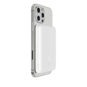 BELKIN BPD002btWH Magnetic Wireless Power Bank (2, 500 mAh),  5W,  White