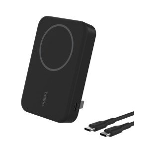 BELKIN BPD008BTBK 10K Qi2 15W,  MAGNETIC WIRELESS POWER BANK + KICK STAND,  BLACK